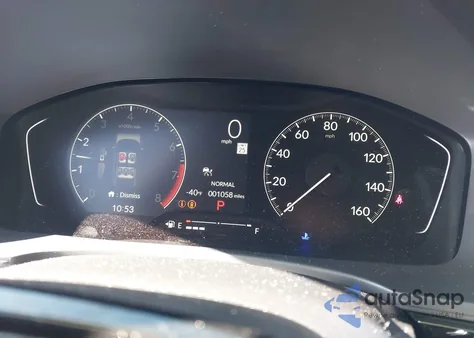 2025 Honda Civic Sedan Sport z USA, uszkodzony, nr VIN 19XFL2H87SE032803